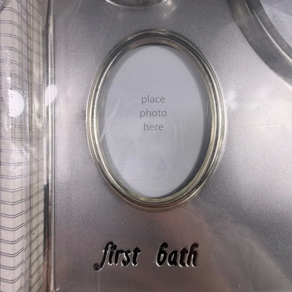 First Impressions Baby First Year Silver Multi Photo Frame Keepsake